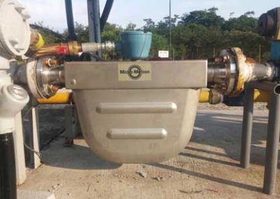 Sistema de medición de flujo de Gas L.P.
